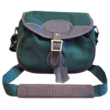 Shell Case Bag Leather Canvas
